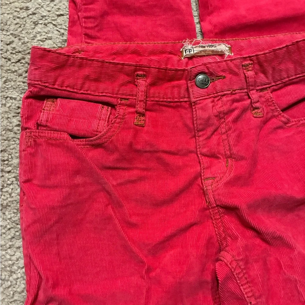 Free People pink jeans